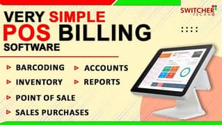 POS System Auto Spare Parts Tyre Shop Billing Computer Software Epos