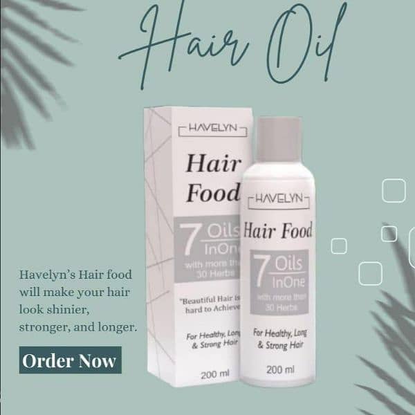 Hair food Oil 200ml 1