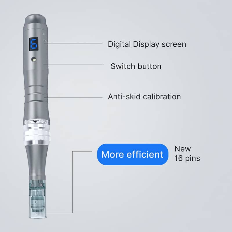 Dr. Pen M8 Microneedling Pen with 16 pin needles 1