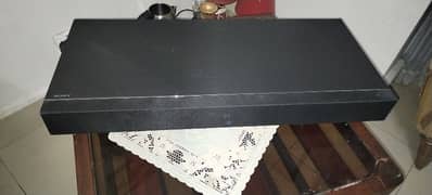 Sony build in sound bar subwoofer