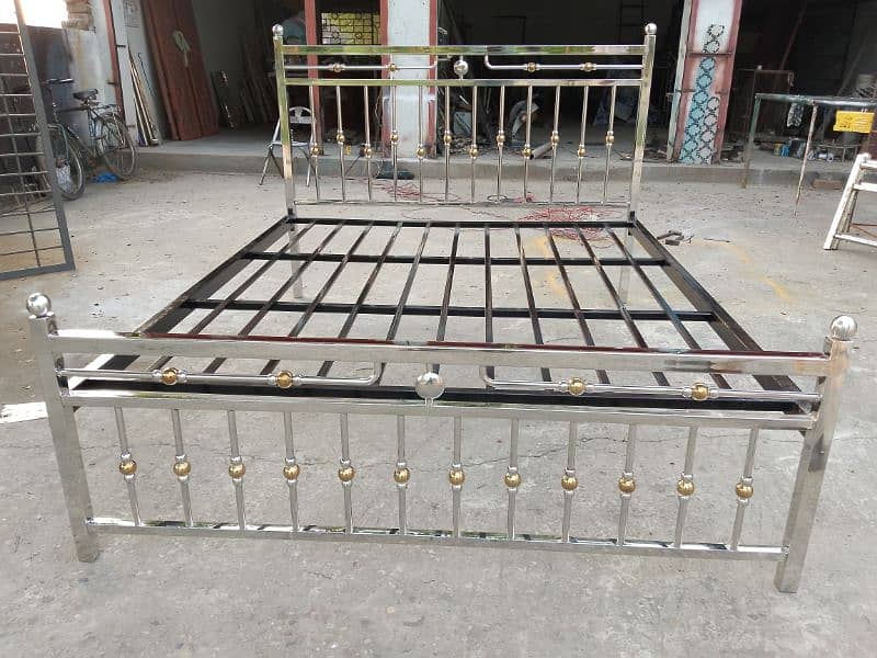 Steel Double bed 0