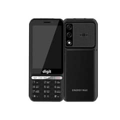 Digit 4G Energy Max Touch Type (Dual Sim 1GB 8GB Black) With warranty