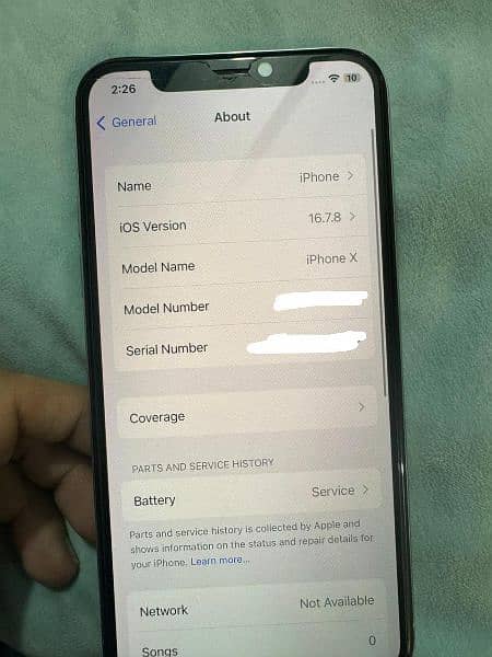 Iphone X 256 Pta Officially approved White Colour 3