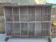 ASEEL MURGHA/BIRD CAGE MADE OF ANGLE IRON