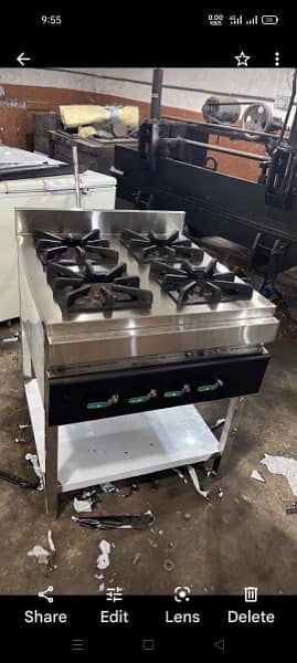 Hotplate | Gas Grill | Cooking Range | Deep Fryer | Worktable | Hotcas 6