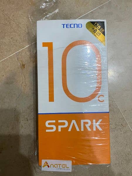 Techno spark 10c new condition 1