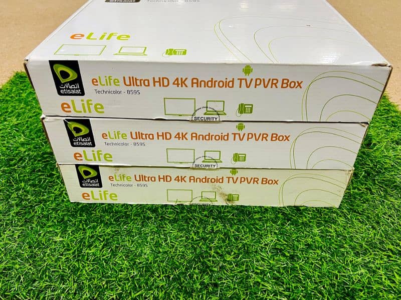 Etisalat Android Box 859S | 4k Ultra HD Android Box Brand New 0