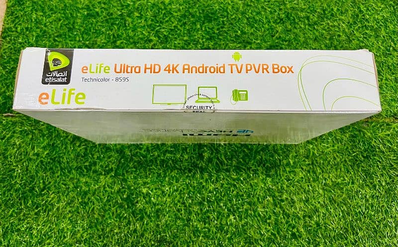 Etisalat Android Box 859S | 4k Ultra HD Android Box Brand New 4