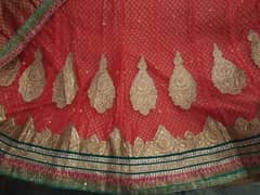 Indian lehenga Maxi Bridal Party Wear Inner jamawar Sale Price New