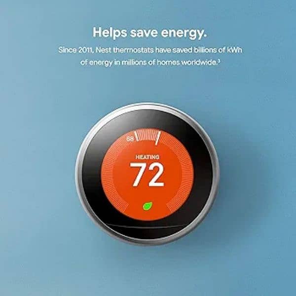 new Google nest learning smart thermostat for home accessory 3