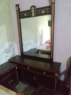 wooden dressing table