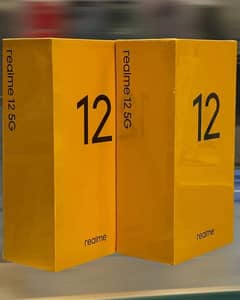 realme 12 5G 8GB 128gb box pack non active