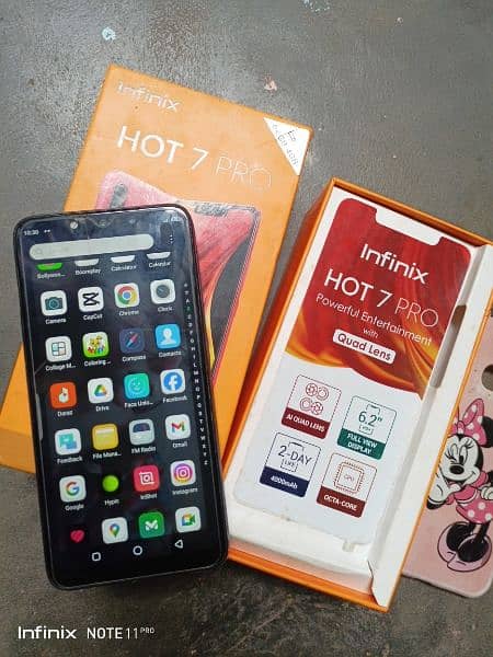 Hot 7 pro 4-64gb 2