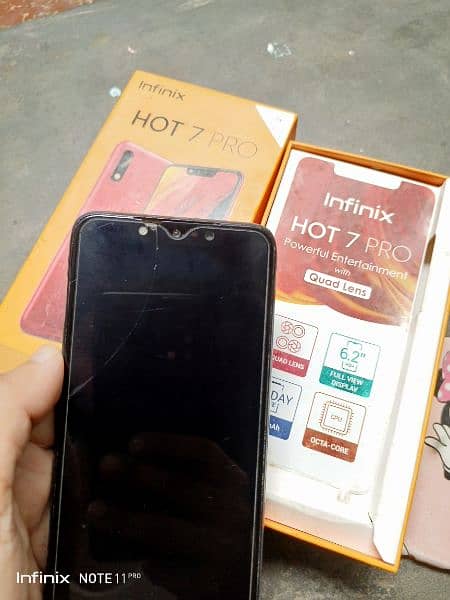 Hot 7 pro 4-64gb 4