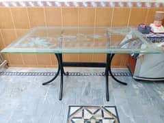 Glass Dining Table | 6 Seater |