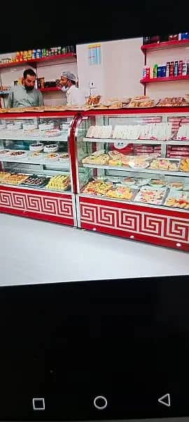 display counter / bakery counter/ cake counter /cakechillar 5