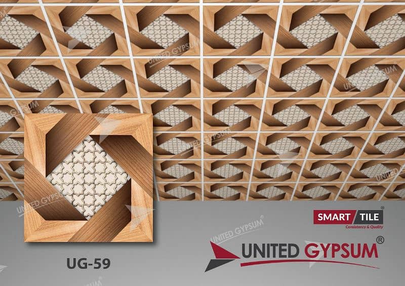 UNITED GYPSUM 2x2 False Ceiling 3