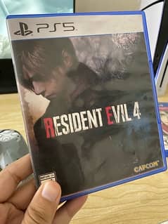 Resident evil 4 remake ps5 and Spiderman ps4 0