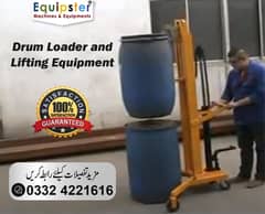 Drum lifter, drum loader trolley pakistan, drum loading off loading