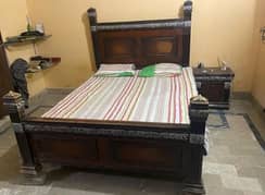 Double Bed & Dressing Table