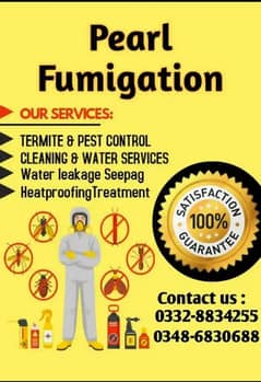 Pest Control -Termite Control Fumigation Service- Water tank cleaning