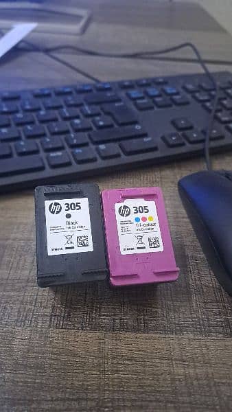 Hp Hp305 XL Cartiges vaiable for HP printer set of 2 0