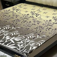 terry cotton printed double bed matters cover Free delivery