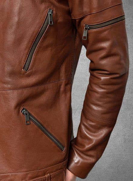 genuine leather jacket 2