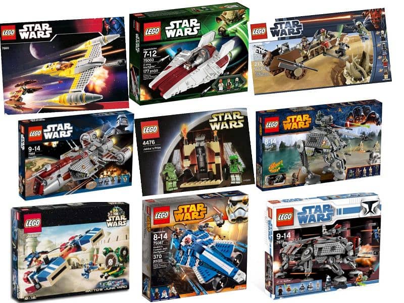 Lego sets available star war Ninjago creator. 2