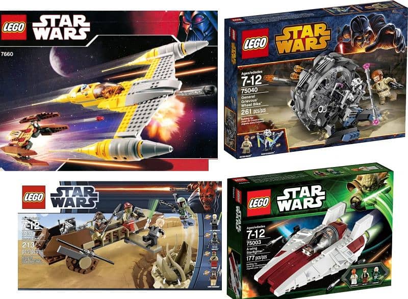 Lego sets available star war Ninjago creator. 6