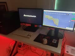 computer setup for sale gaming and software only 1 mnth used 40k final 0