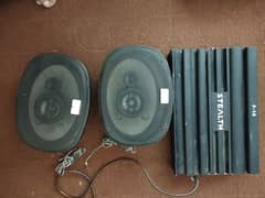 Kenwood speakers and amplifier