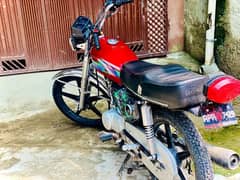 honda 125 lush condition with allow ryms