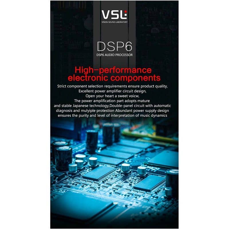 DSP VSL 4 Channel AMP+DSP Car Power Amplifier 3