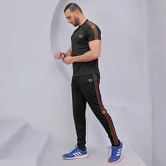 2 Piece Dry Fit Printed Tracksuit