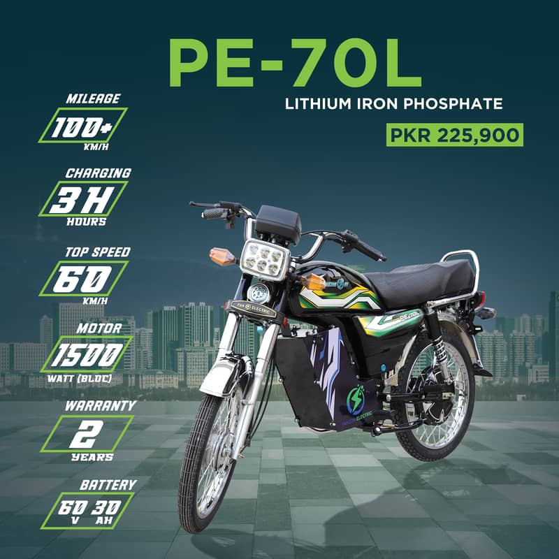 Pakzon Electric Bike PE-70D 2024 0