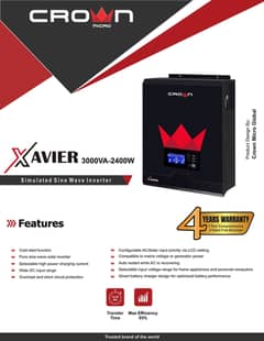 Solar Inverter Crown, Primax and Ziewnic