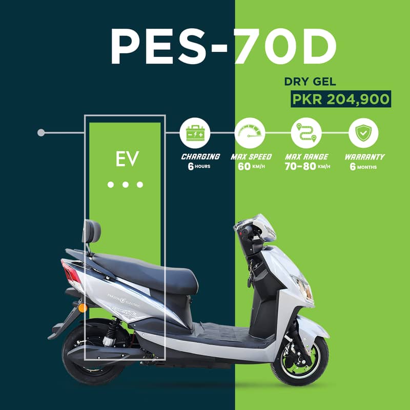 Pakzon Electric Scooty PES-70D 0