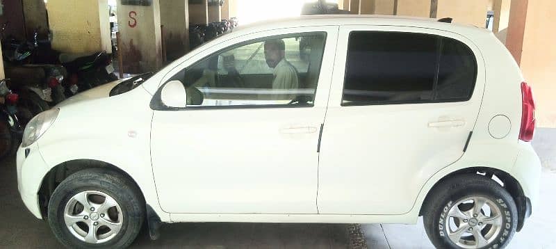 My Home used Toyota Passo pearl white 2012 registration 2015. 9