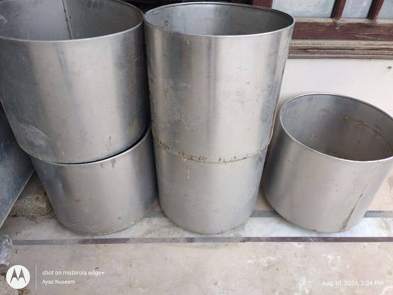 stainless steel planter 1