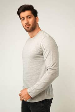 1 pc full sleeve t-shirt for men