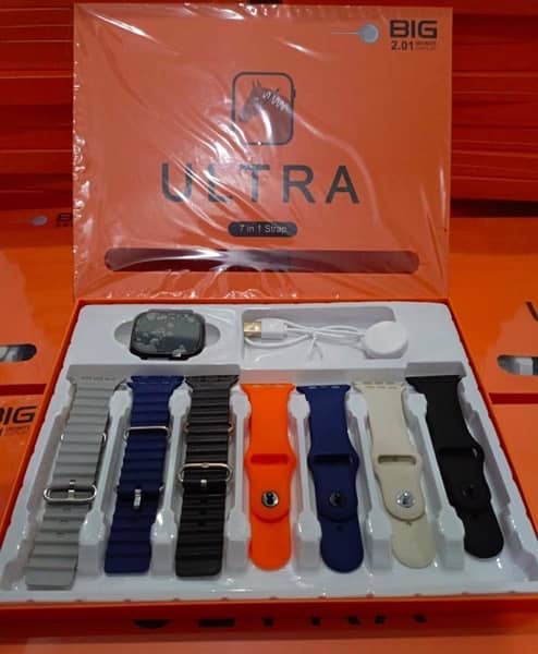 7 in 1 straps smart watch 1