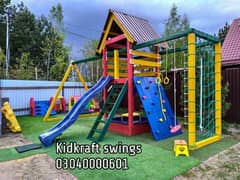 Gazebo, Slide, Swings, Rides, Jungle gym, soft play area, Playhouse