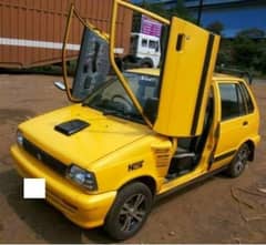 suzuki Mehran lambo door kit