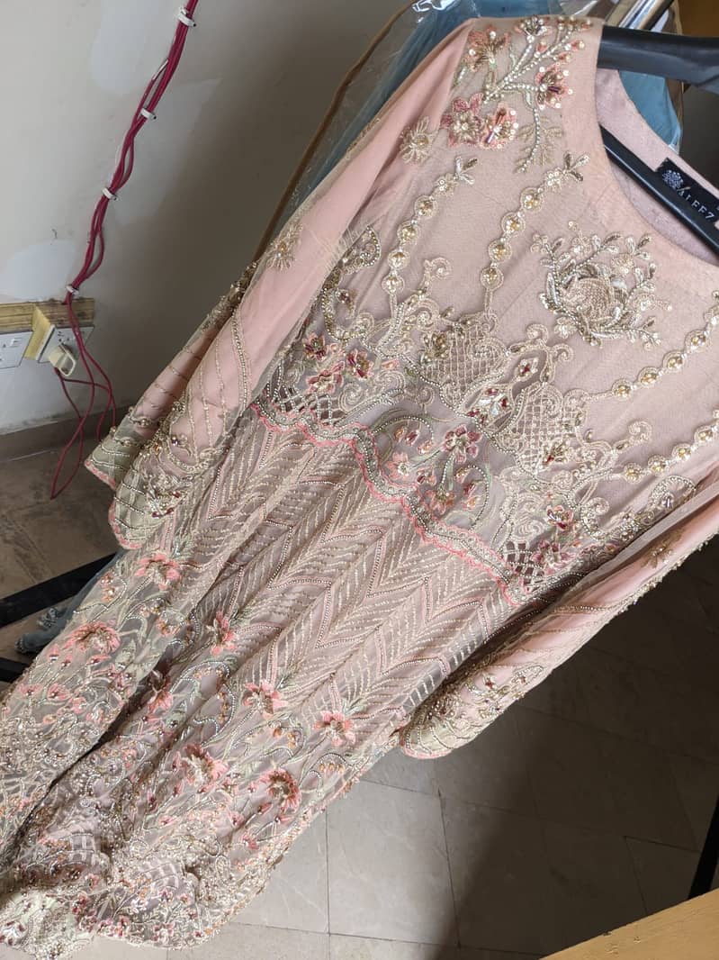 bridal lehnga | wedding dress | bridal maxi for sale 9