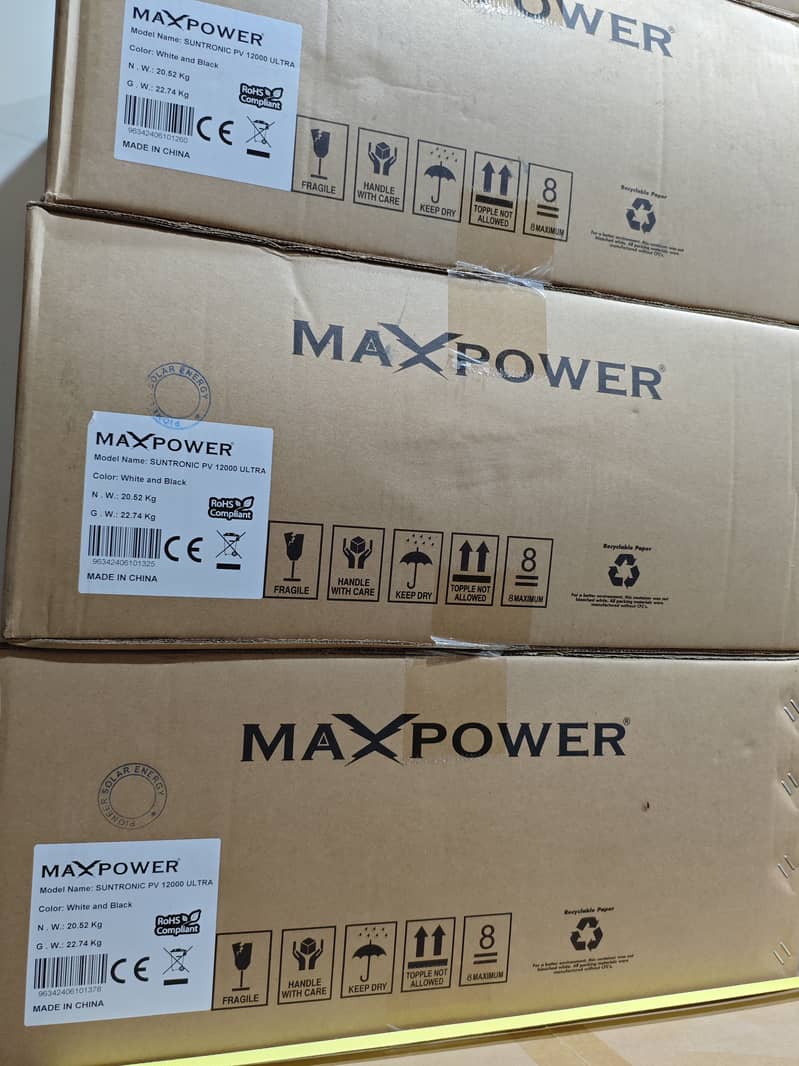 Maxpower Suntronic Pv3000, 4000,6000,10000,12000 Ultra available 1