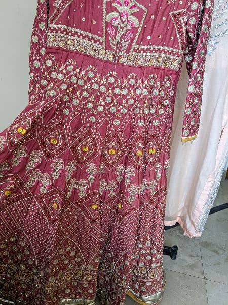 bridal lehnga | wedding dress | bridal maxi for sale 17