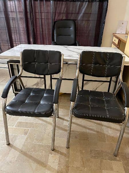 Executive Table and chairs for sale 8