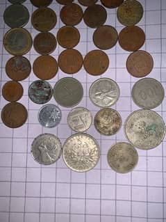 old antique coins