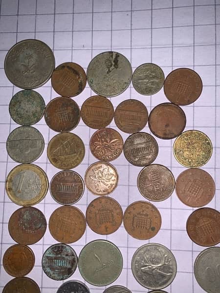 old antique coins 1